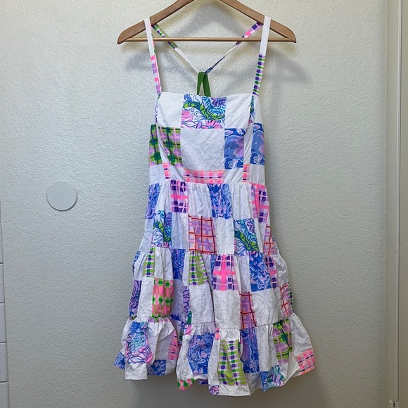 Lily Pulitzer Patch Me If You Can patchwork mini dress - Picture 2 of 14
